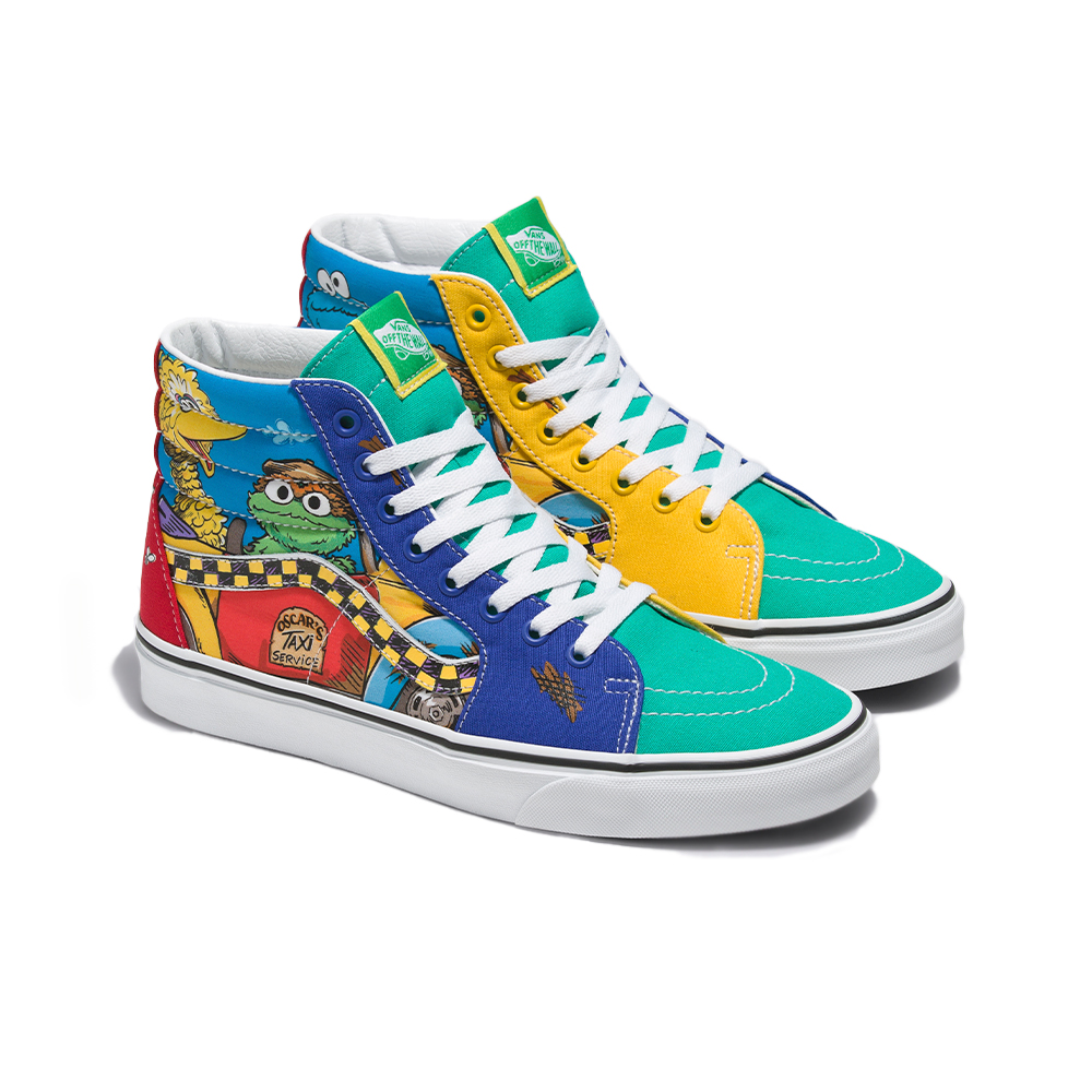 Giày Vans Ua Sk8-Hi Sesame Street VN000D5IBMB