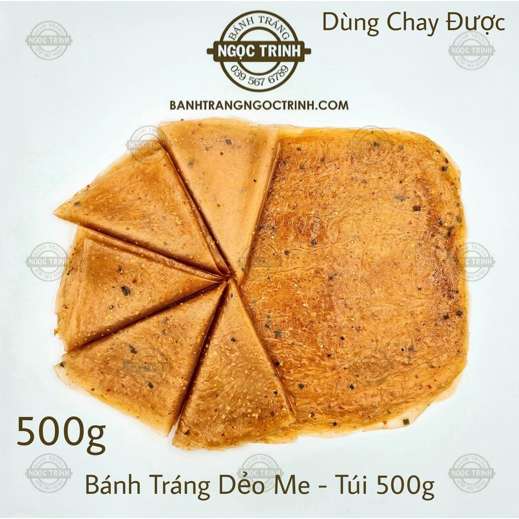 (Túi 500g) Bánh tráng dẻo me cao cấp siêu ngon bánh tráng Ngọc Trinh