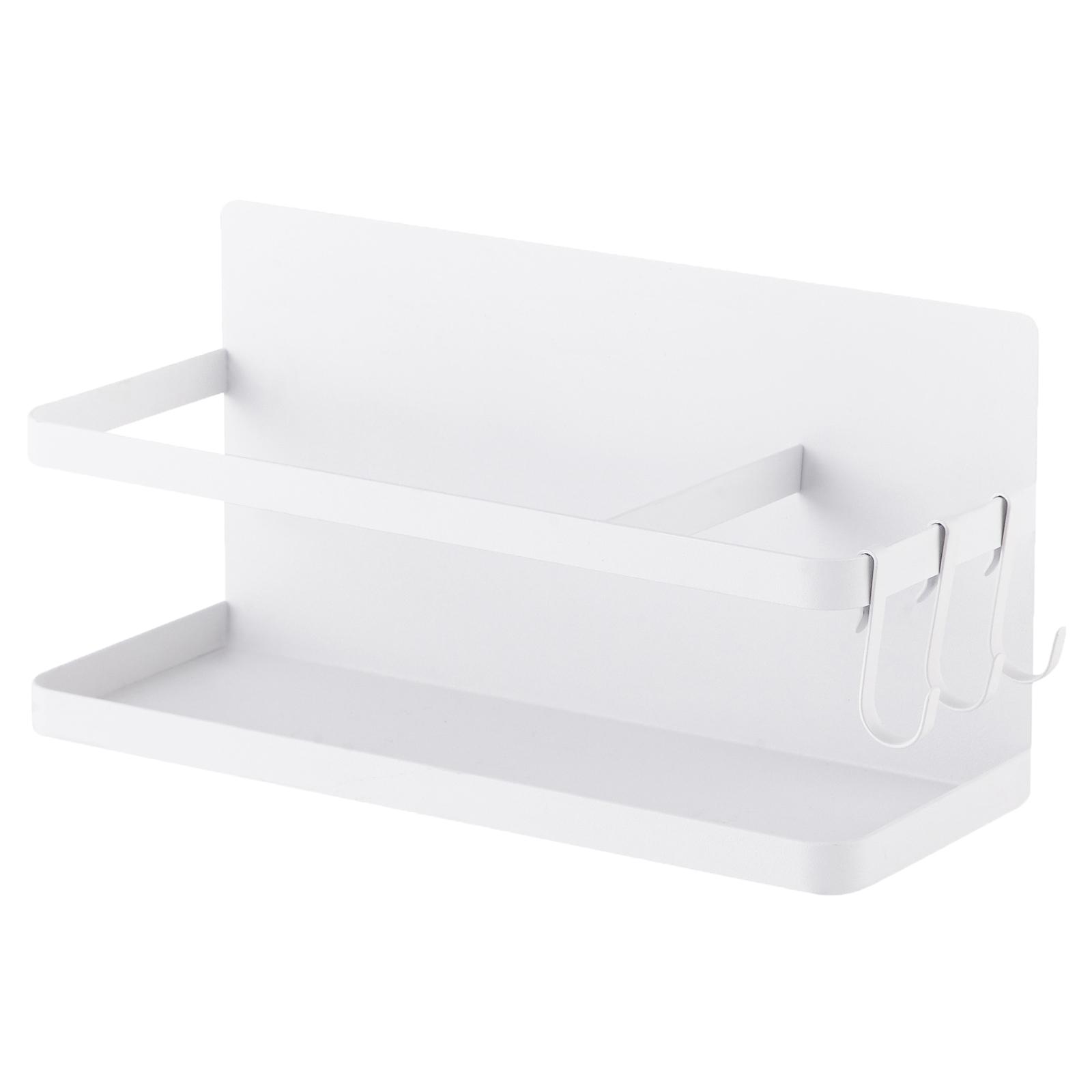 Magnetic Spice Rack Organizer Single Tier Kitchen Storage Space Saving