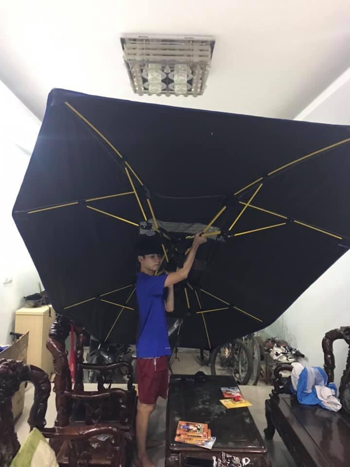 Ô che xe oto bảo vệ xe khỏi tia uv nắng nóng giảm nhiệt độ nóng cho xe