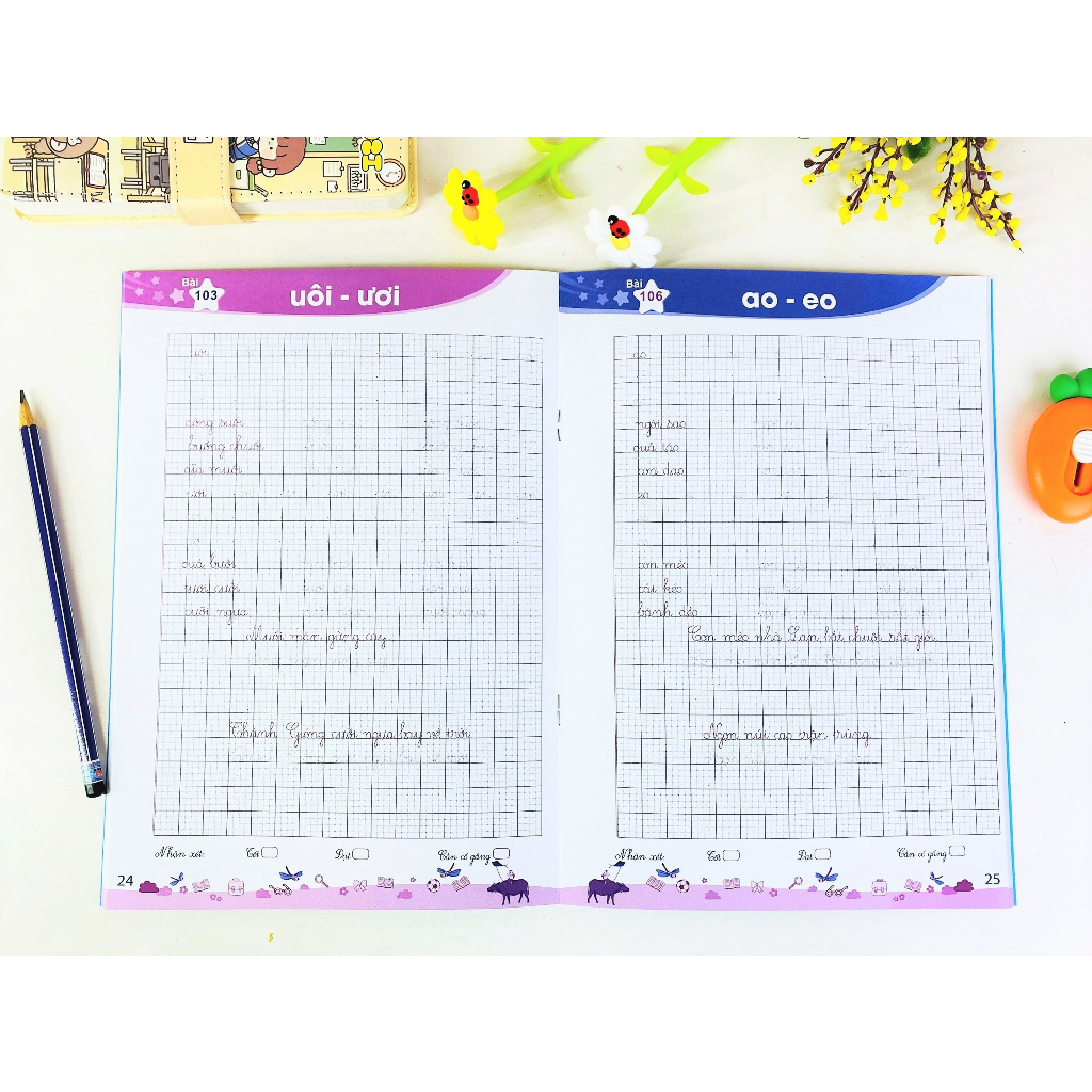 Sách - Combo 2 cuốn Vở Luyện Viết Lớp 1 - Biên soạn theo chương trình Cánh Diều - ndbooks