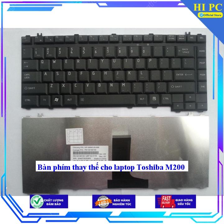 Bàn phím thay thế cho laptop Toshiba M200 - Hàng Nhập Khẩu
