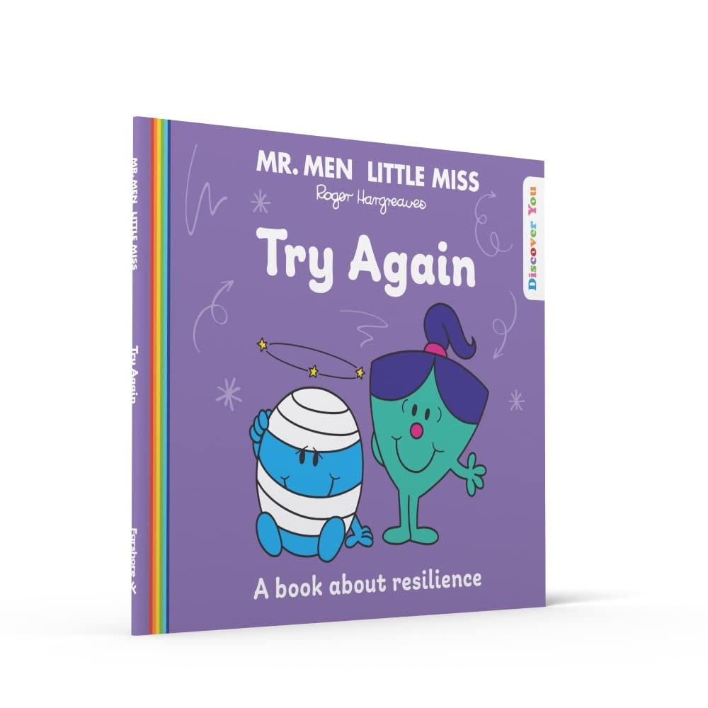 Truyện đọc thiếu nhi  tiếng Anh: Mr. Men and Little Miss Discover You — MR. MEN LITTLE MISS: TRY AGAIN