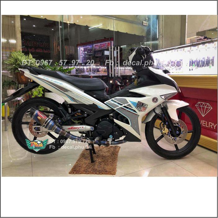 Tem Rơi Exciter 150 Y15zr Trắng Xanh