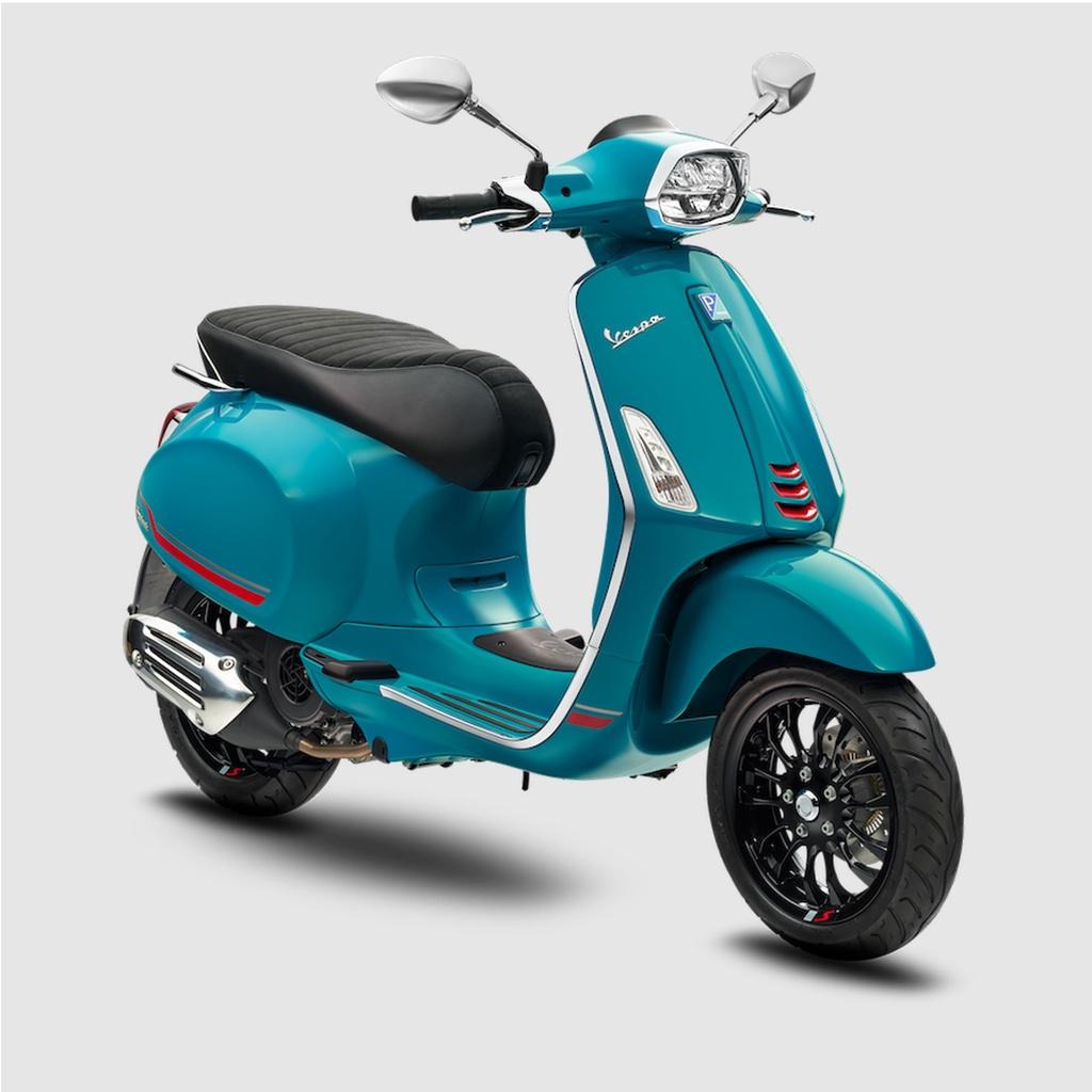 Xe Tay Ga Vespa Sprint S 125 Màu Xanh Da Trời Blue Audace