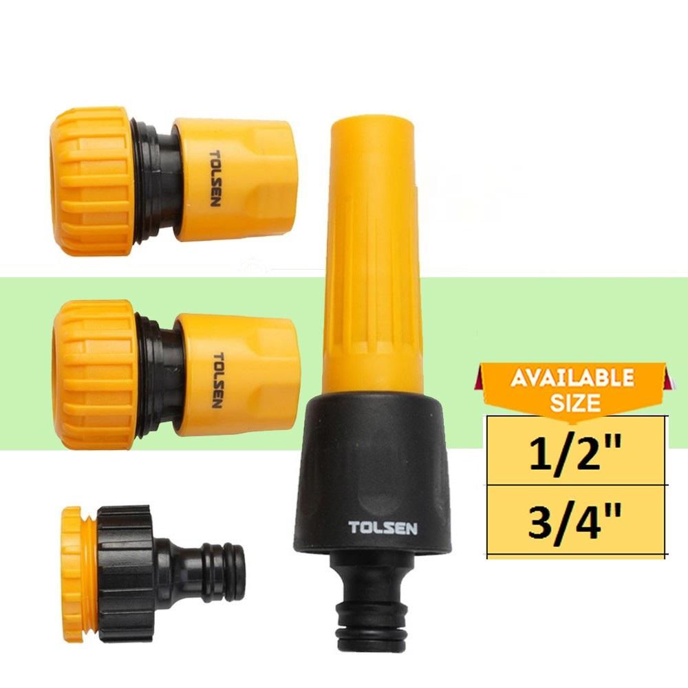 BỘ 4 KHỚP NỐI ỐNG NƯỚC TOLSEN 57171 - HÀNH CHÍNH HÃNG