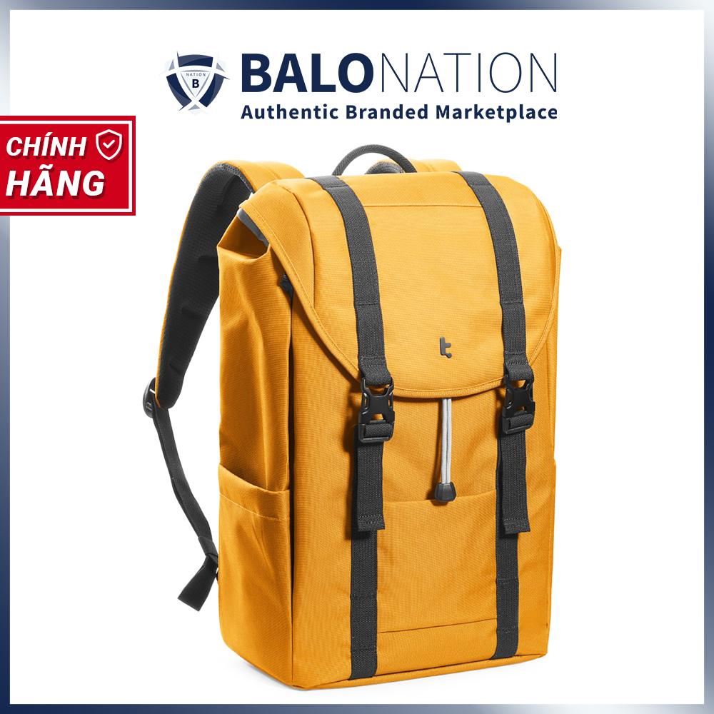 Balo Tomtoc Vintpack Ta1 Laptop Backpack Dành Cho Macbook 16 Inch Sức Chứa Lớn 22L - Hàng Chính Hãng - Màu Vàng