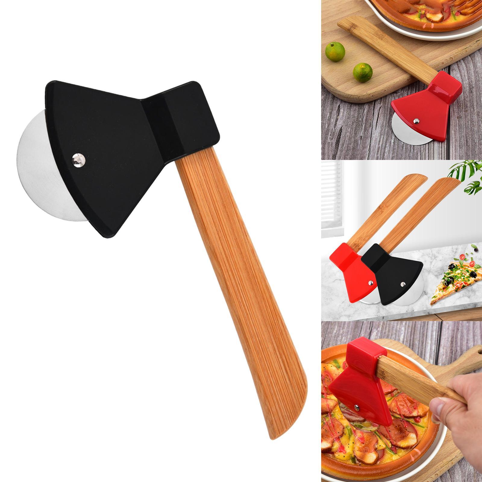 Pizza Cutter Wheel Comfortable Grip Easy to Clean for Pancakes Waffles