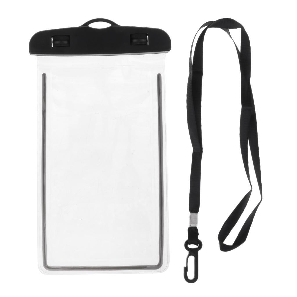 Universal Waterproof Case, Luminous Glow Waterproof Phone Pouch CellPhone Dry Bag for Cell Phones Up To 6" Diagonal