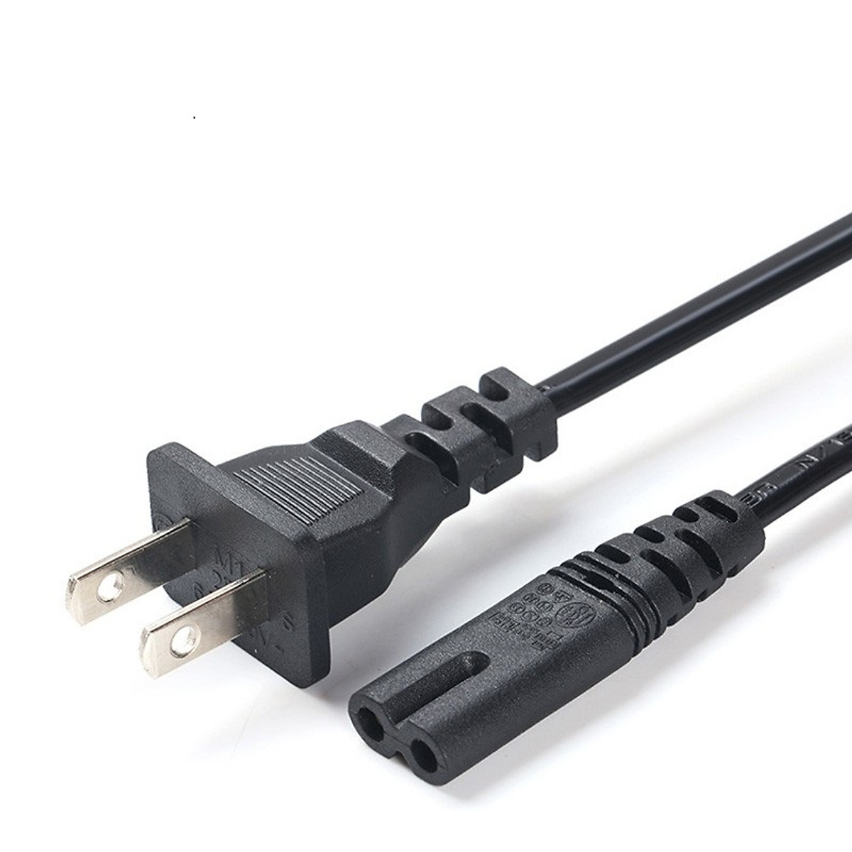 Dây nguồn số 8 dùng cho màn hình máy tính, các loại sạc adapter laptop và các thiết bị điện/điện tử khác, dài 1 mét - Hàng chính hãng