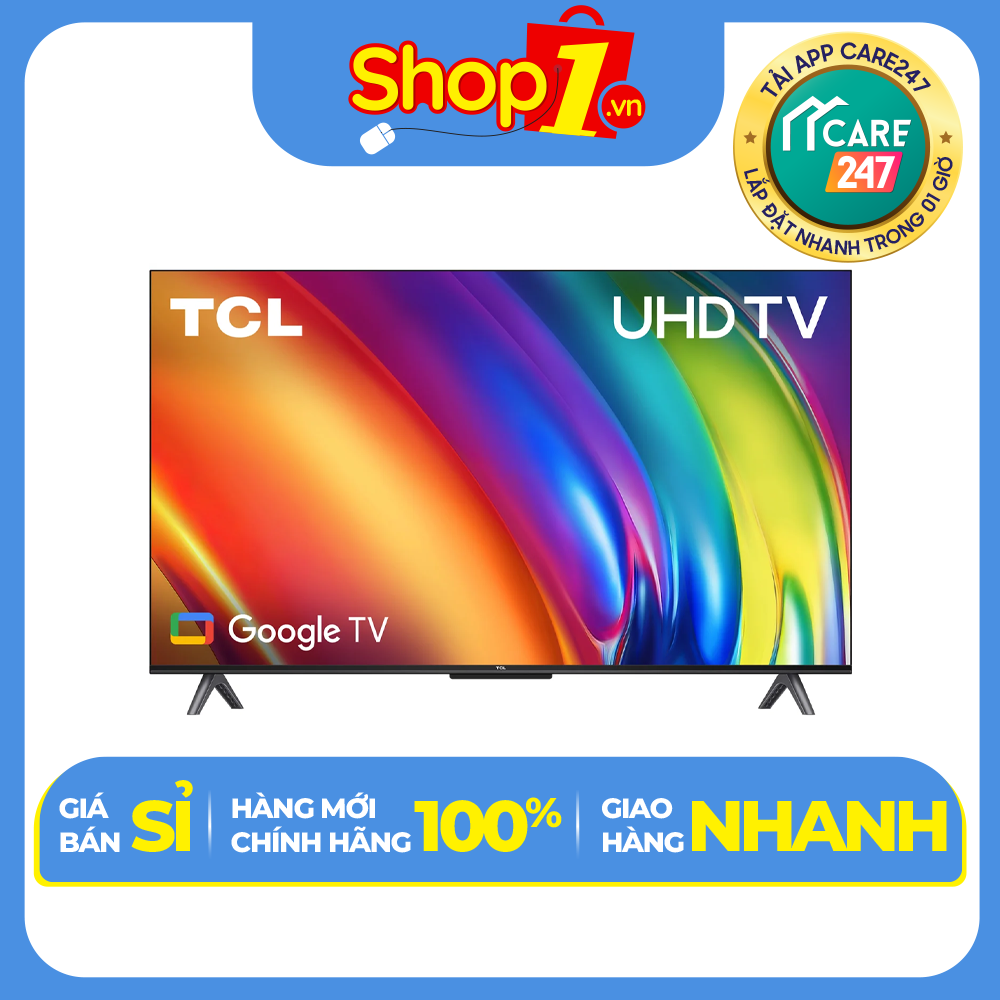 Google Tivi TCL 4K 65 inch 65P745 - Hàng chính hãng - Chỉ giao HCM