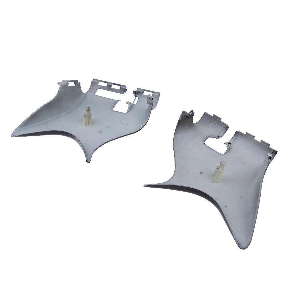 Pair Motorcycle Black Frame Neck Cover Cowl for Honda Shadow NV VT400 600