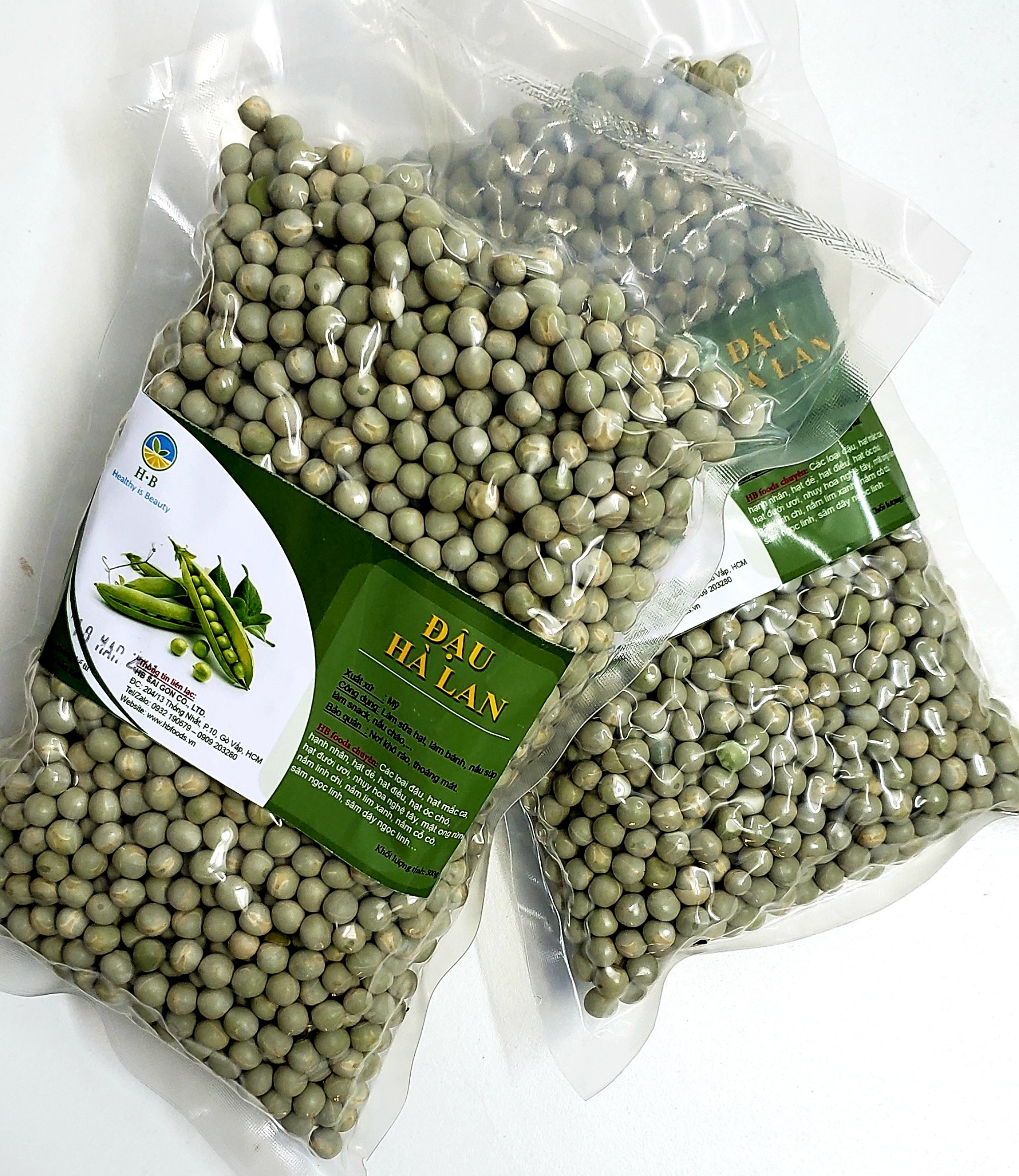 Đậu Hà Lan (Pea) khô - Nhập khẩu Mỹ - 500g