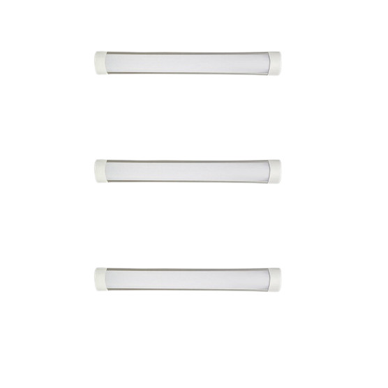 Bộ 3 đèn tuýp led bán nguyệt 60cm 20w hàng chính hãng.