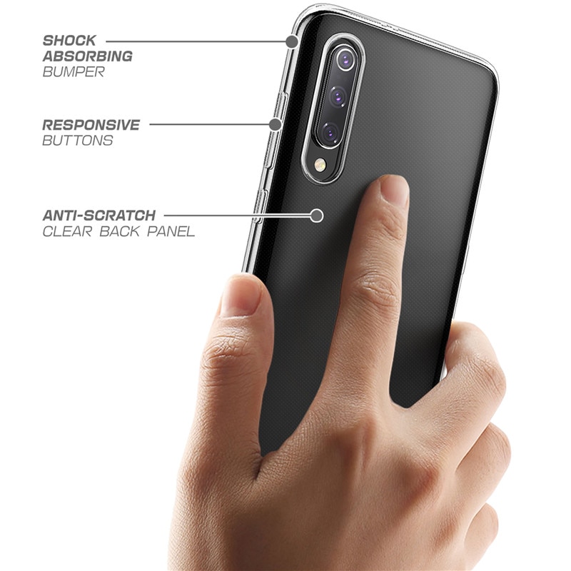 Ốp lưng dẻo cho Xiaomi Mi 9 SE hiệu Ultra Thin mỏng 0.6mm chống trầy - Hàng chính hãng