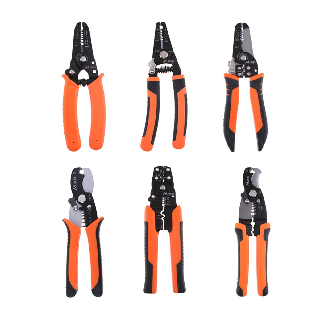 Self Adjusting Wire And Cable Stripper Cutter Tool Wire Stripping Pliers