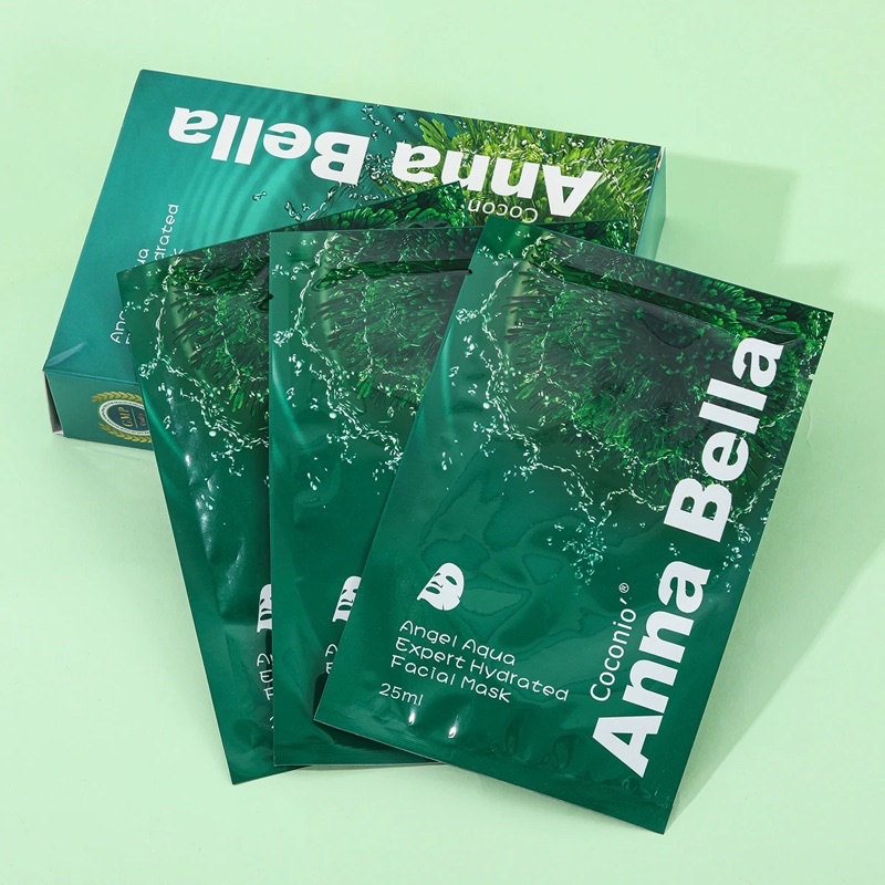 Hộp 10 miếng mặt nạ tảo biển Annabella Facial Mask cấp nước Thái Lan 10x25ml