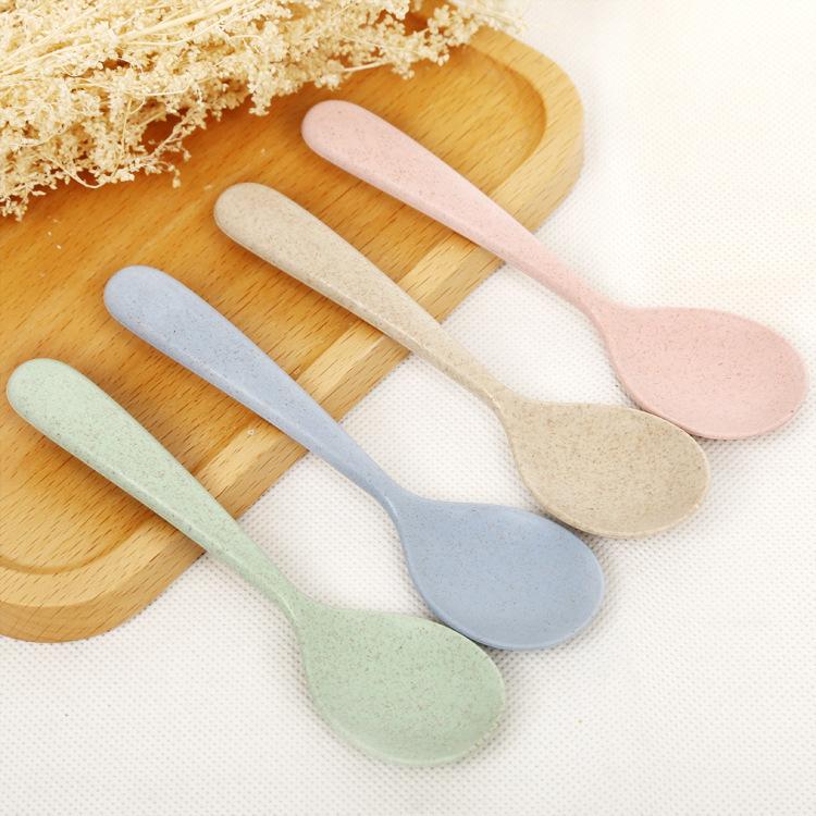Bộ tô muỗng ăn bằng lúa mạch dành cho trẻ em