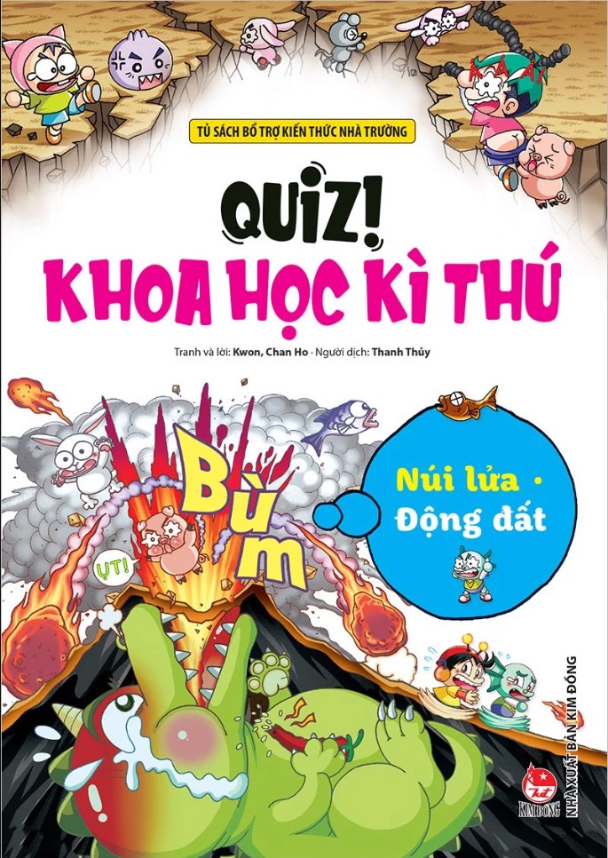 Quiz! Khoa học kì thú - Núi lửa động đất