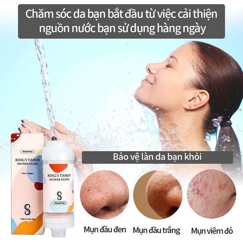 LÕI LỌC NƯỚC VÒI SEN KẾT HỢP TINH CHẤT DƯỠNG DA, LÕI LỌC VÒI SEN