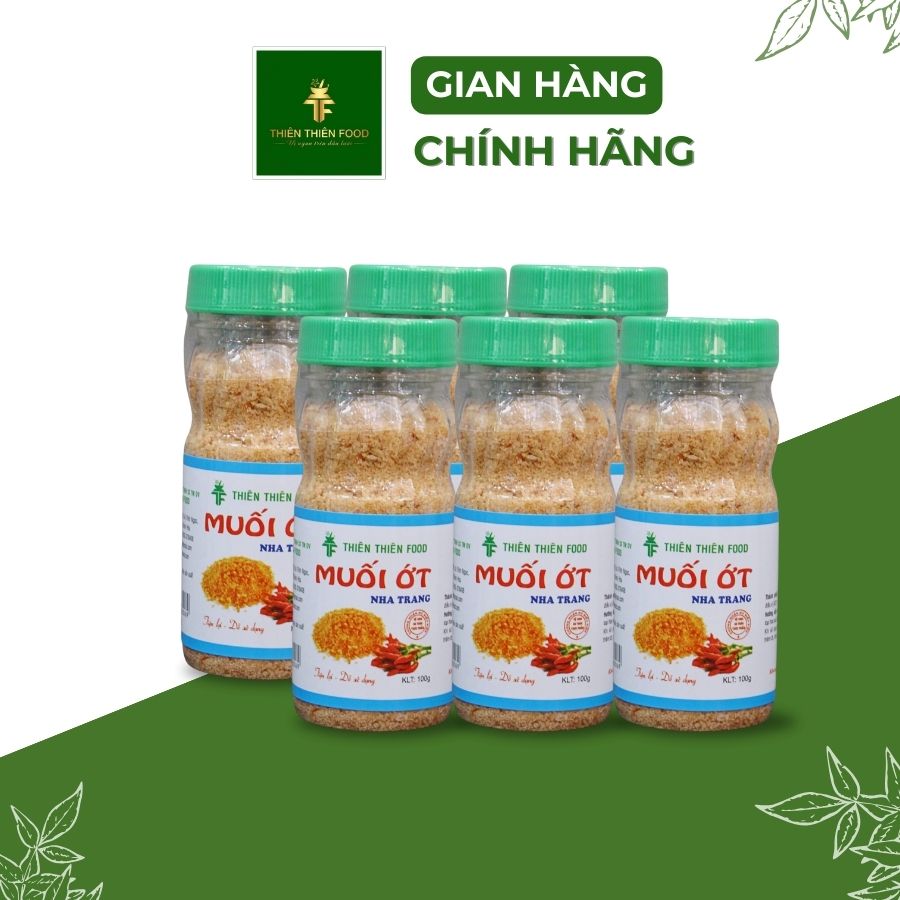 Muối Ớt Thiên Thiên Food 100g Chấm Trái Cây, Hải Sản, Đồ Nướng Siêu Ngon