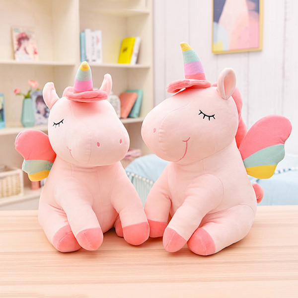 Gấu bông ngựa một sừng Unicorn 40cm TNB215 - Màu hồng