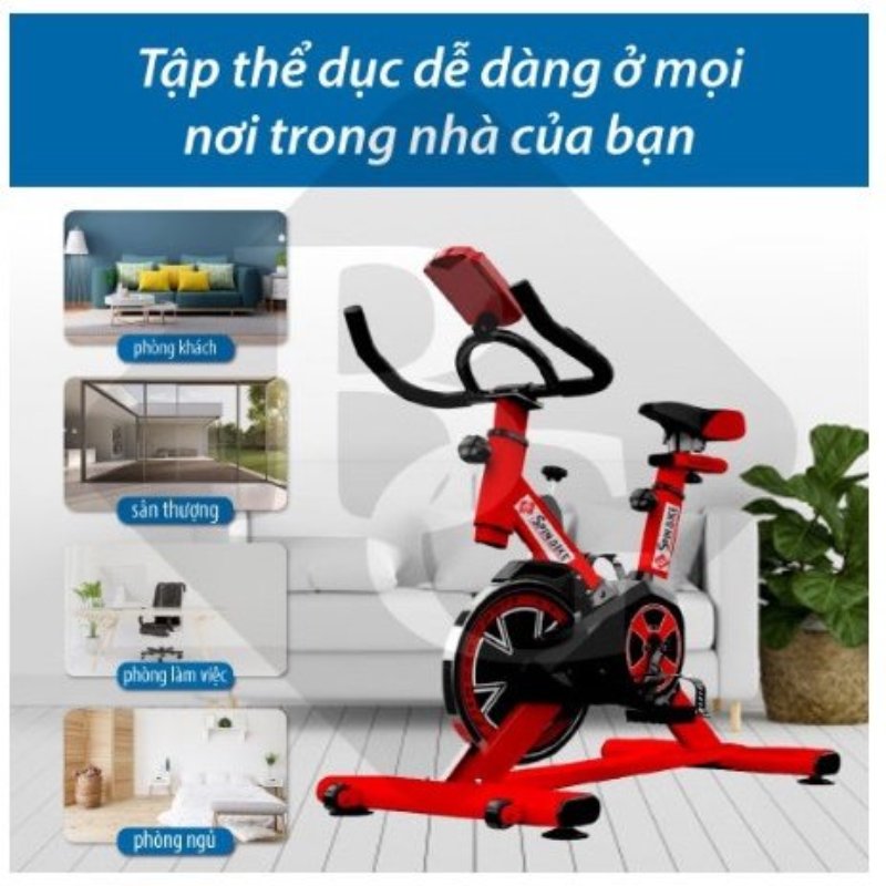 Xe Đạp Tập Thể Dục Tại Nhà HB-Q7S Mẫu Mới