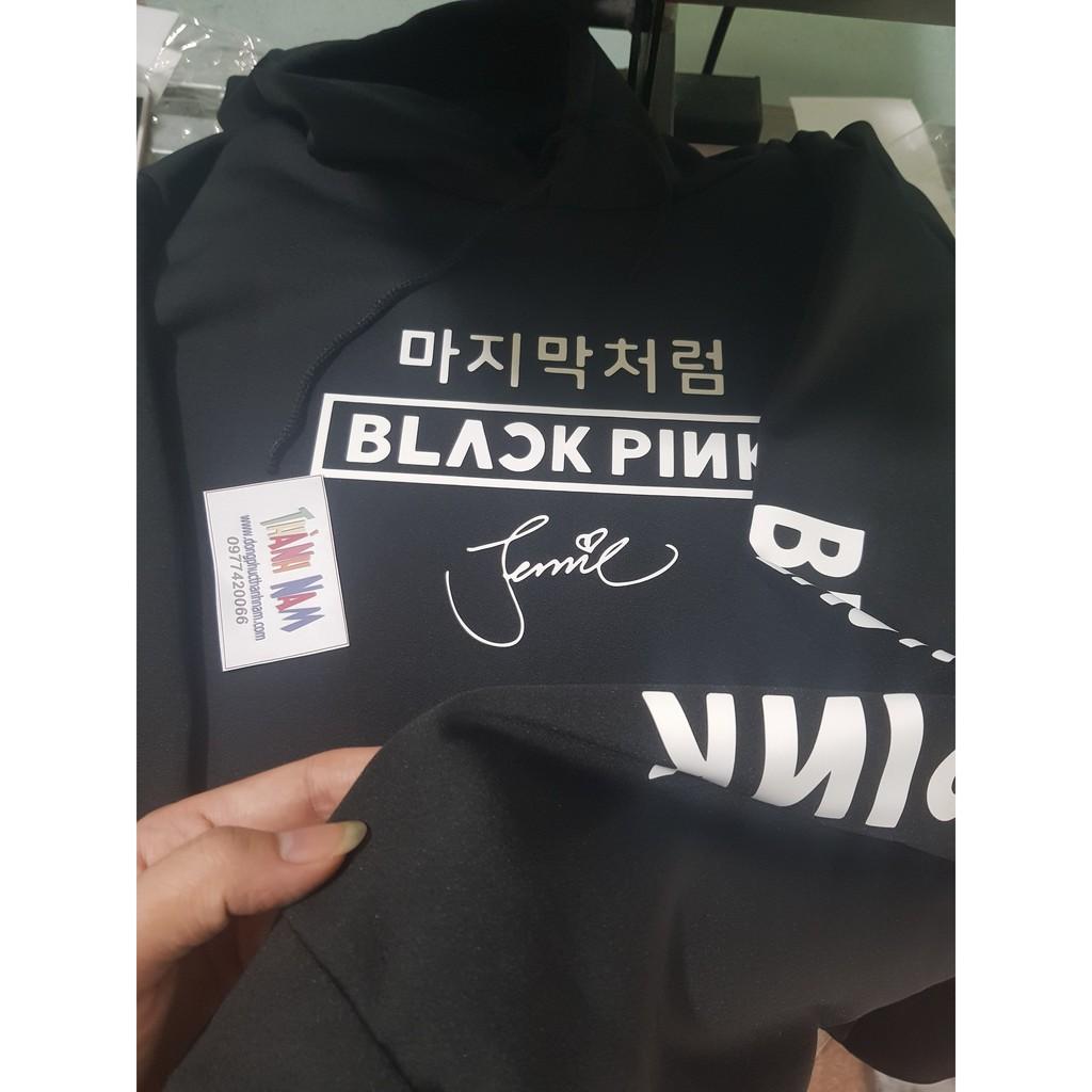 Áo hoodie blackpink, áo fan Blink
