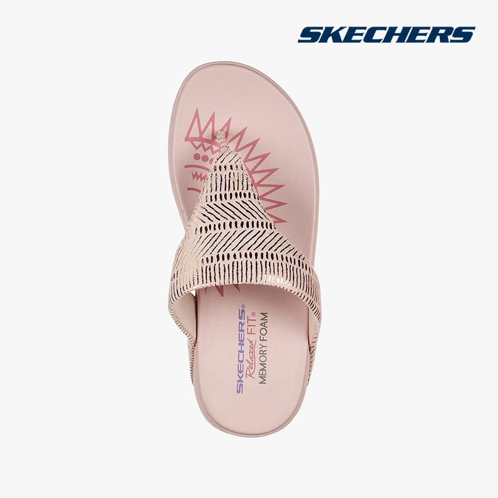 SKECHERS - Dép nữ xỏ ngón Retrogrades 163036