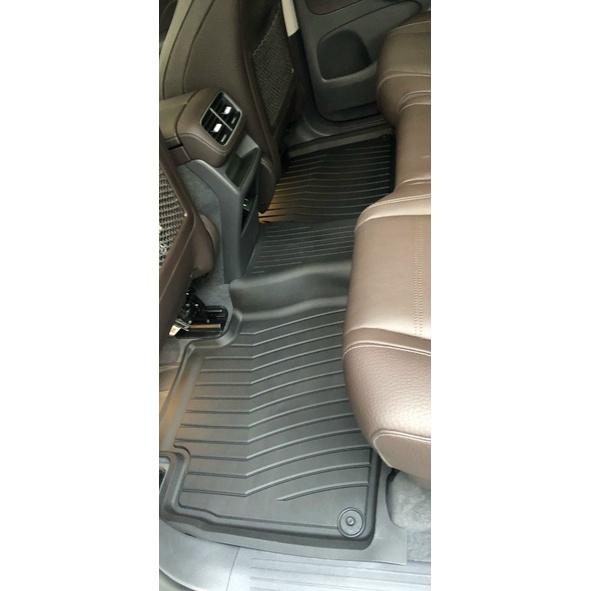 Thảm lót sàn xe ô tô Mercedes GLS 2020 - nay Nhãn hiệu Macsim 3W chất liệu nhựa TPE đúc khuôn cao cấp - màu đen