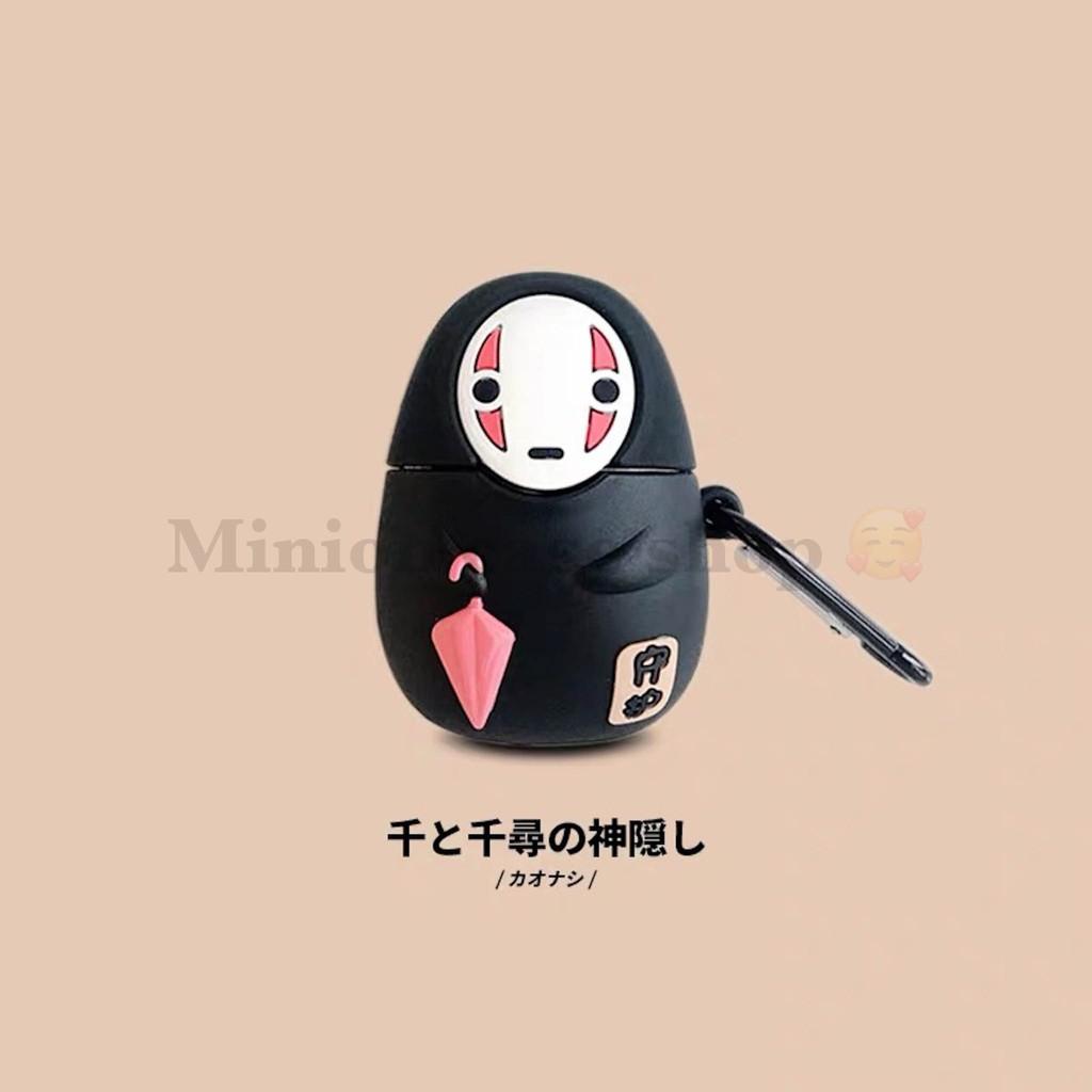 Bao Case Ốp dành cho airpod 1 và 2, tai nghe bluetooth i11,i12, i100, i9s... silicon 3D vô diện cầm ô cao cấp