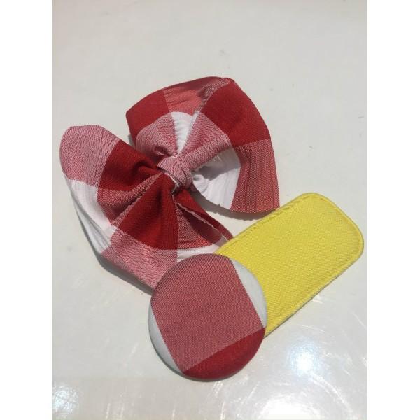 SÉT 2 KẸP CARO NƠ HÀN - CP KID