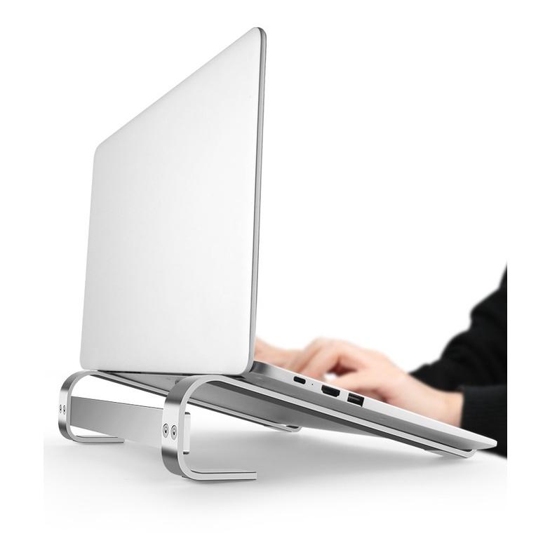 P5 Giá đỡ macbook laptop từ nhôm kê 2 in 1 kê tản nhiệt kiêm đế dựng cho macbook ipad surface chính hãng