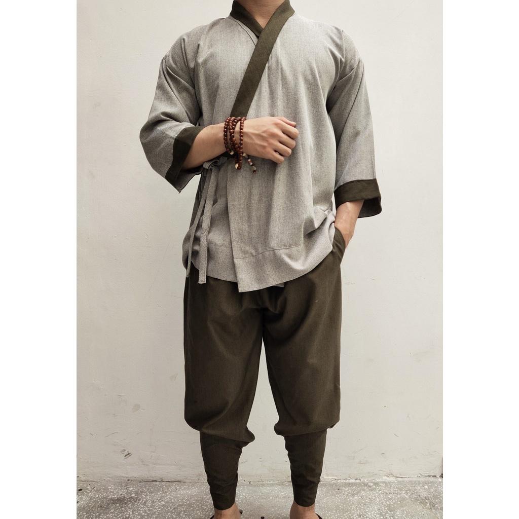 SET ĐỒ LAM ĐI CHÙA CAO CẤP SS2