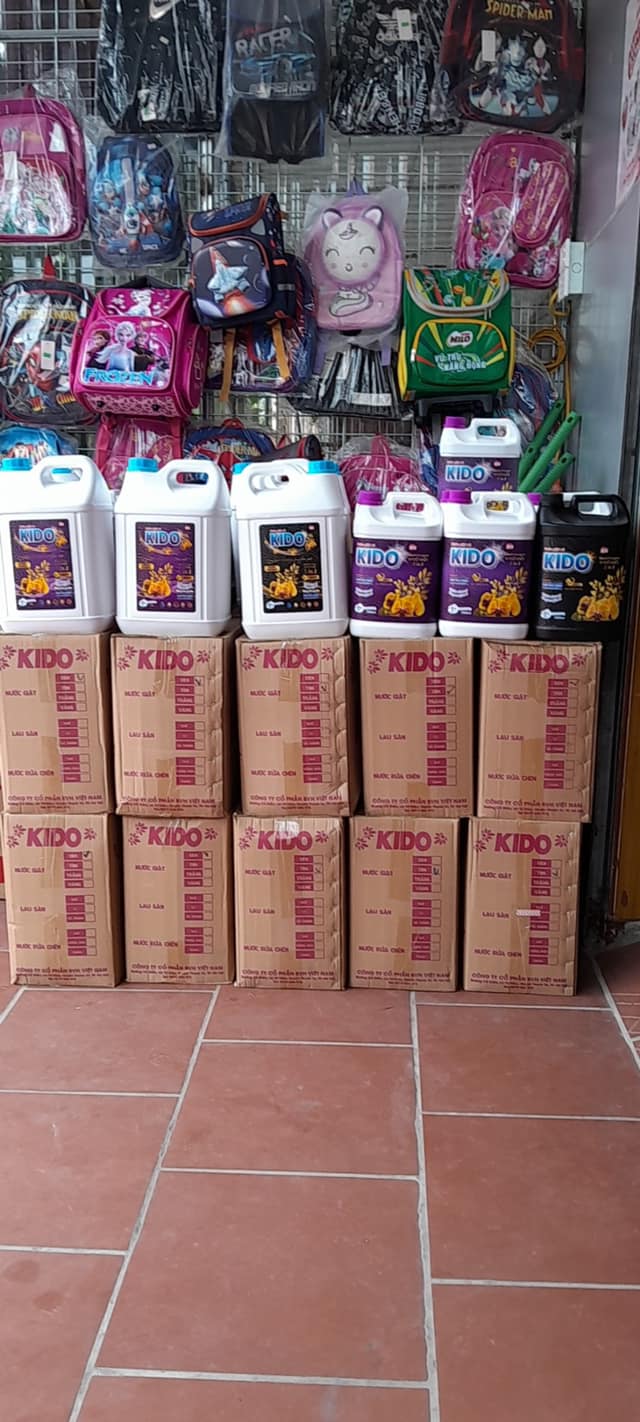 Nước Giặt Xả KIDO Lưu Hương Cá Ngựa Tím 10 Lít Lưu Hương Thơm Lâu Trên Quần Áo