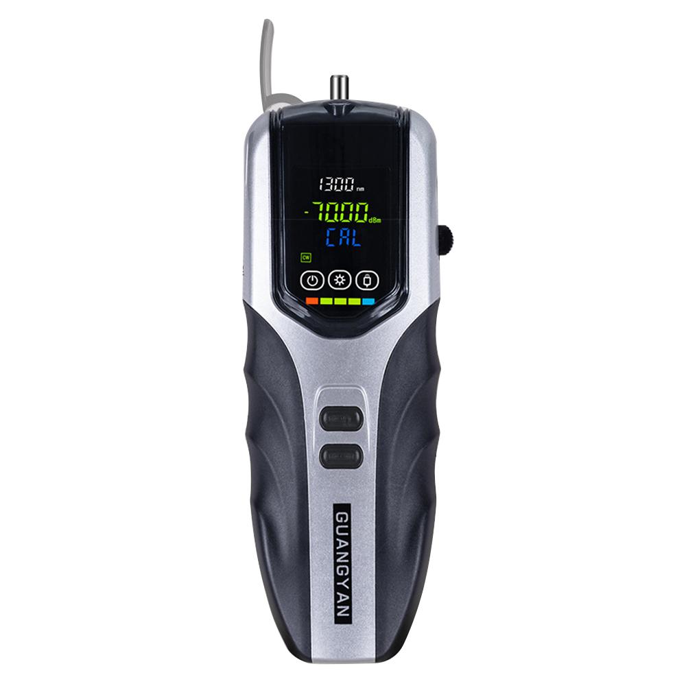 Reachargeable Optical Power Meter G750 Portable Color LCD Screen Fiber Optic Power Meter with Flash Light 7 Wavelengthes