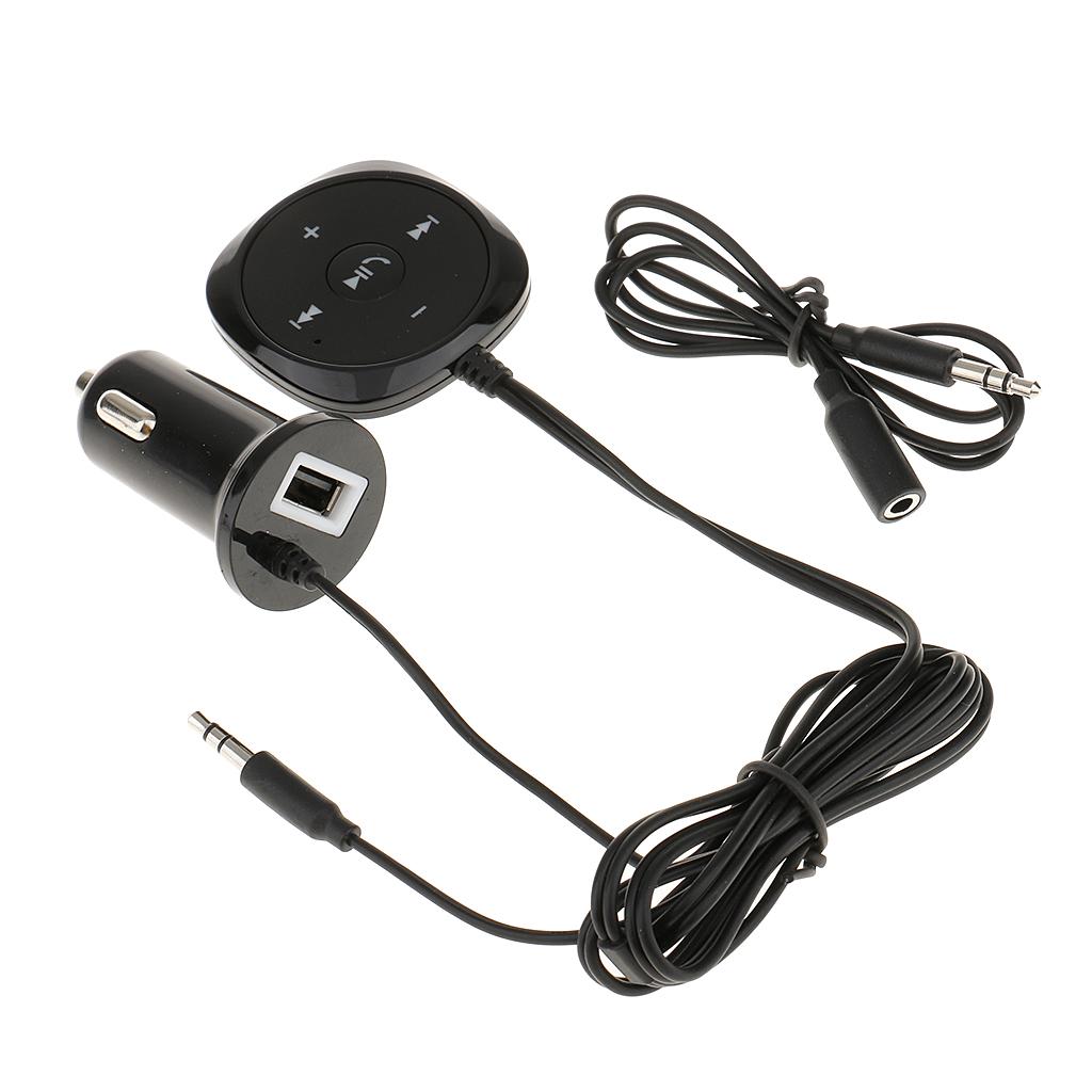 Hình ảnh BC20 Bluetooth Handsfree Car Kit Supports 3.5mm AUX 5V/2.1A Device Charging