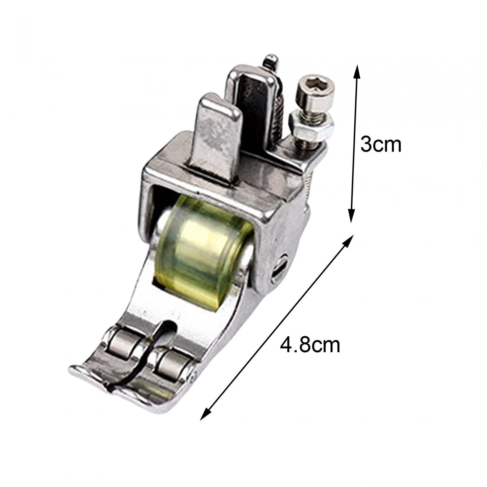 Industrial Sewing Machine Presser Foot Narrow Zipper Foot Durable Accessory Lockstitch Easy to Use Steel Presser Foot for Sewing Machine