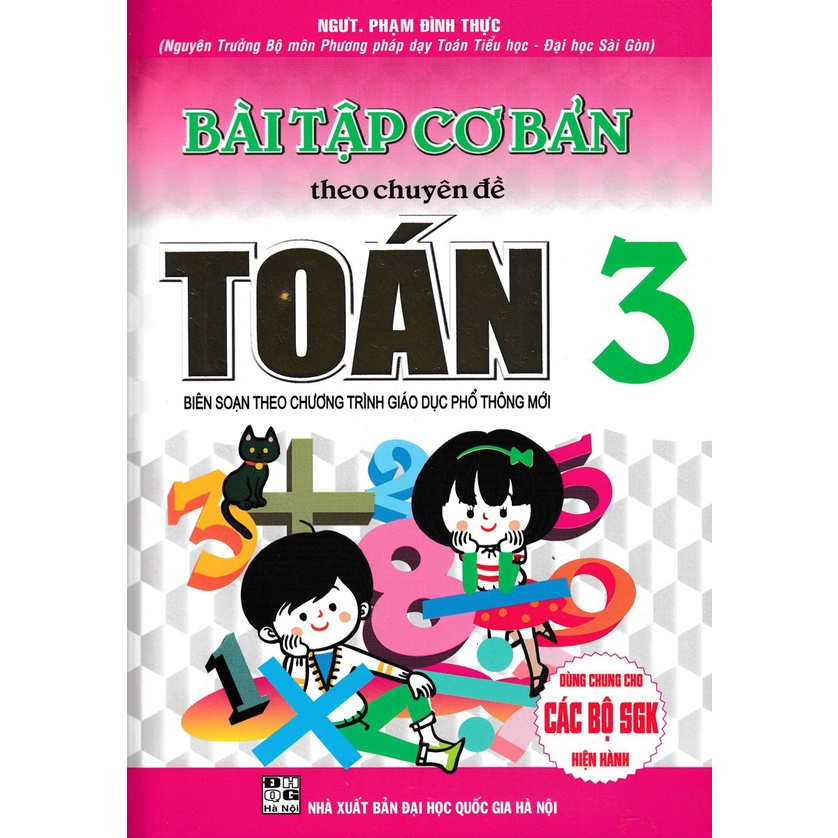 Sách - Bài tập cơ bản theo chuyên đề toán lớp 3