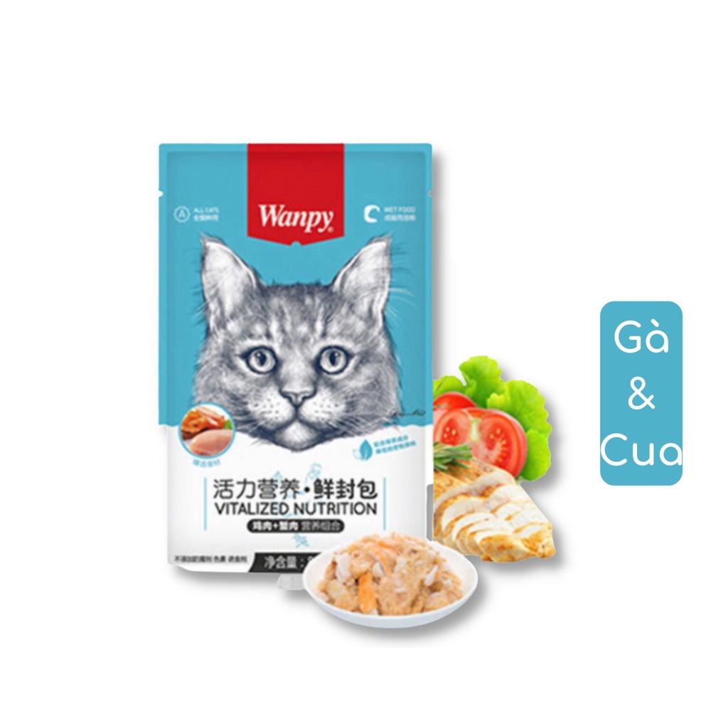 Pate Mèo Wanpy Hương Vị Thơm Ngon Giúp Ổn Định Tiêu Hóa, Giảm Mùi Hôi Miệng, Chất Thải - Haimin Petshop