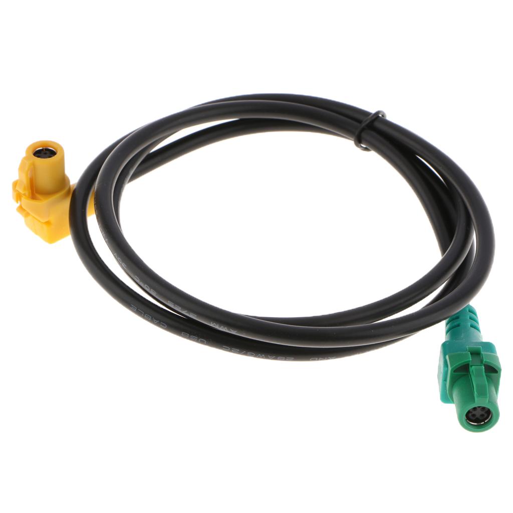 Car USB AUX Switch Socket Wire Harness Cable Adapter for  Golf Jeffa