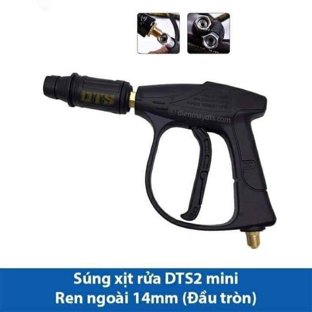 Bộ súng xịt mini Ren 22mm và bình tạo bọt tuyết cho máy xịt rửa cho máy rửa xe