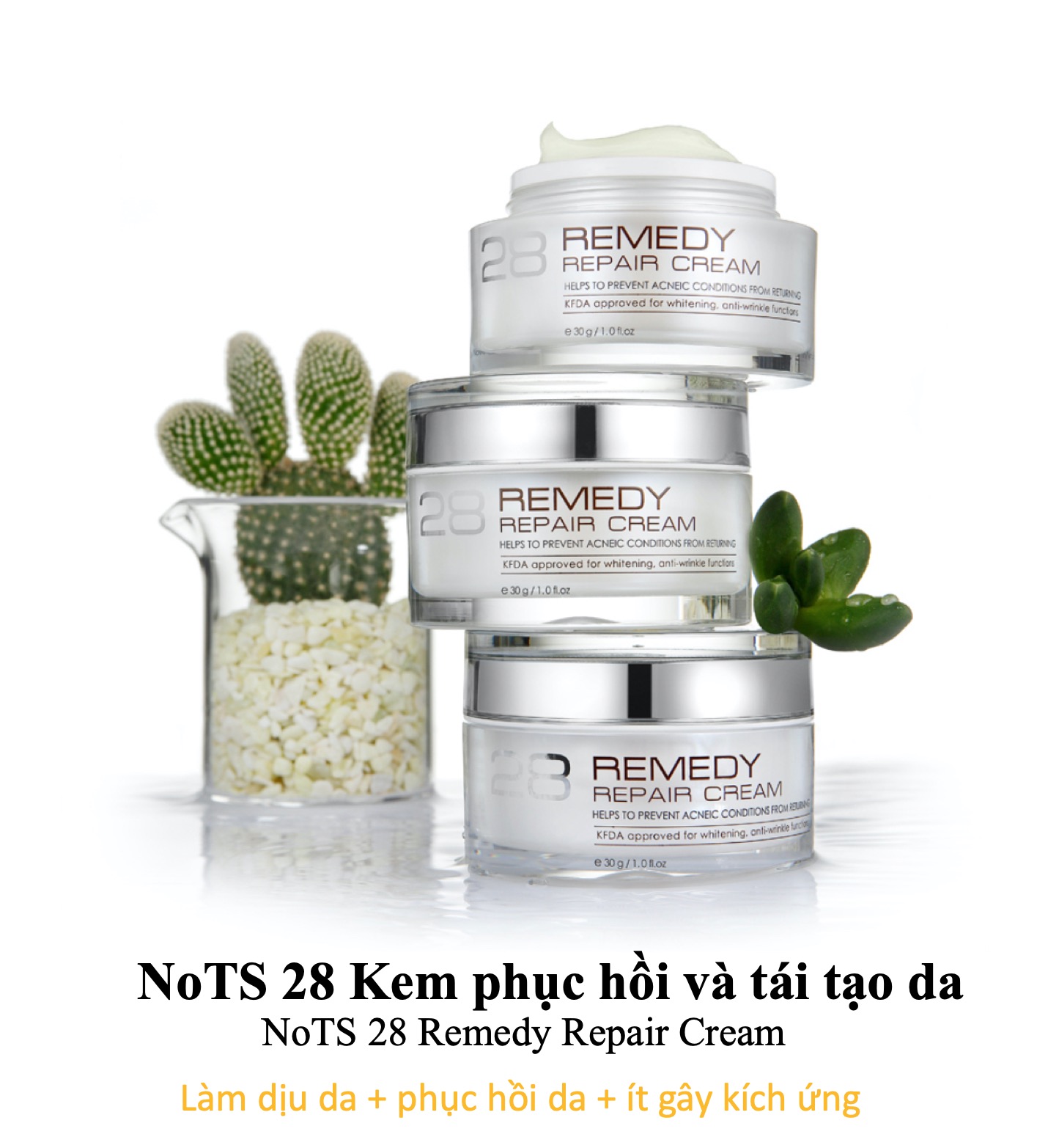 KEM DƯỠNG DA NOTS 28 REMEDY REPAIR CREAM