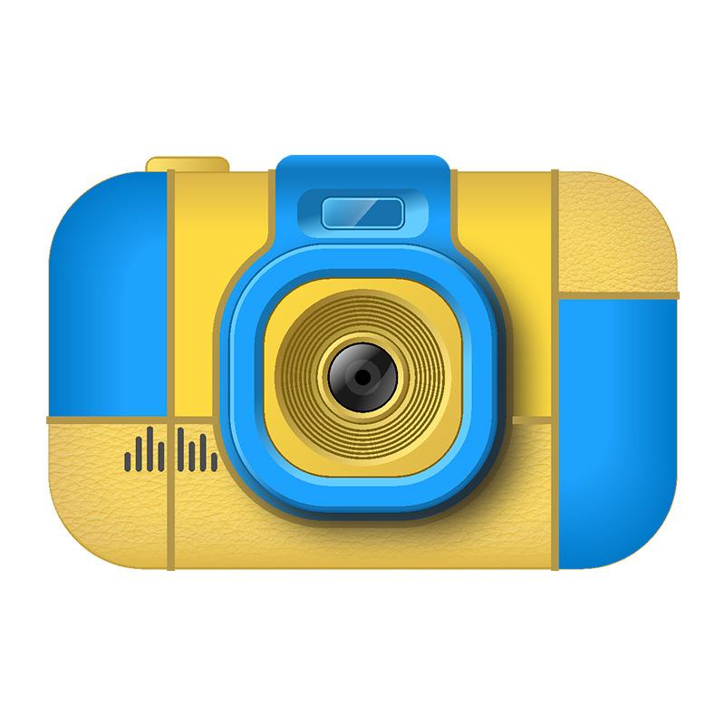 Camera trẻ em, máy quay video kỹ thuật số ống kính kép 1080p 2,4 inch HD, Món quà tốt nhất
