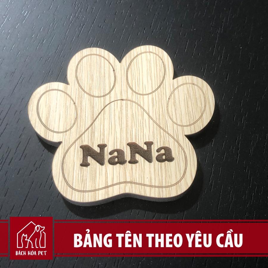 Nhà ở cho chó mèo BHP2 hình tam giác, chuồng pet làm bằng gỗ cao cấp cực dễ thương