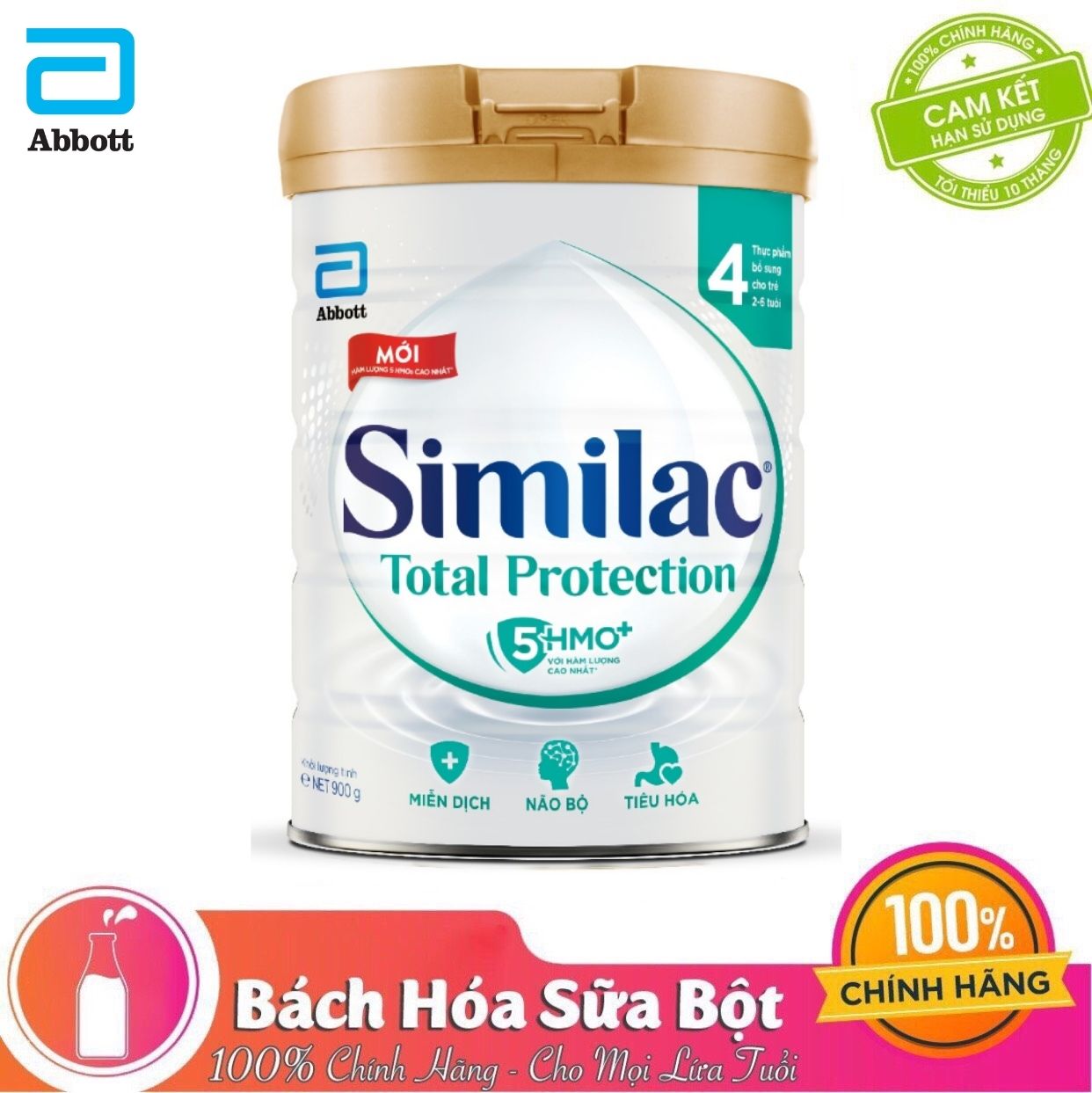 Sữa bột Abbott Similac Total Protection 4 (900g)