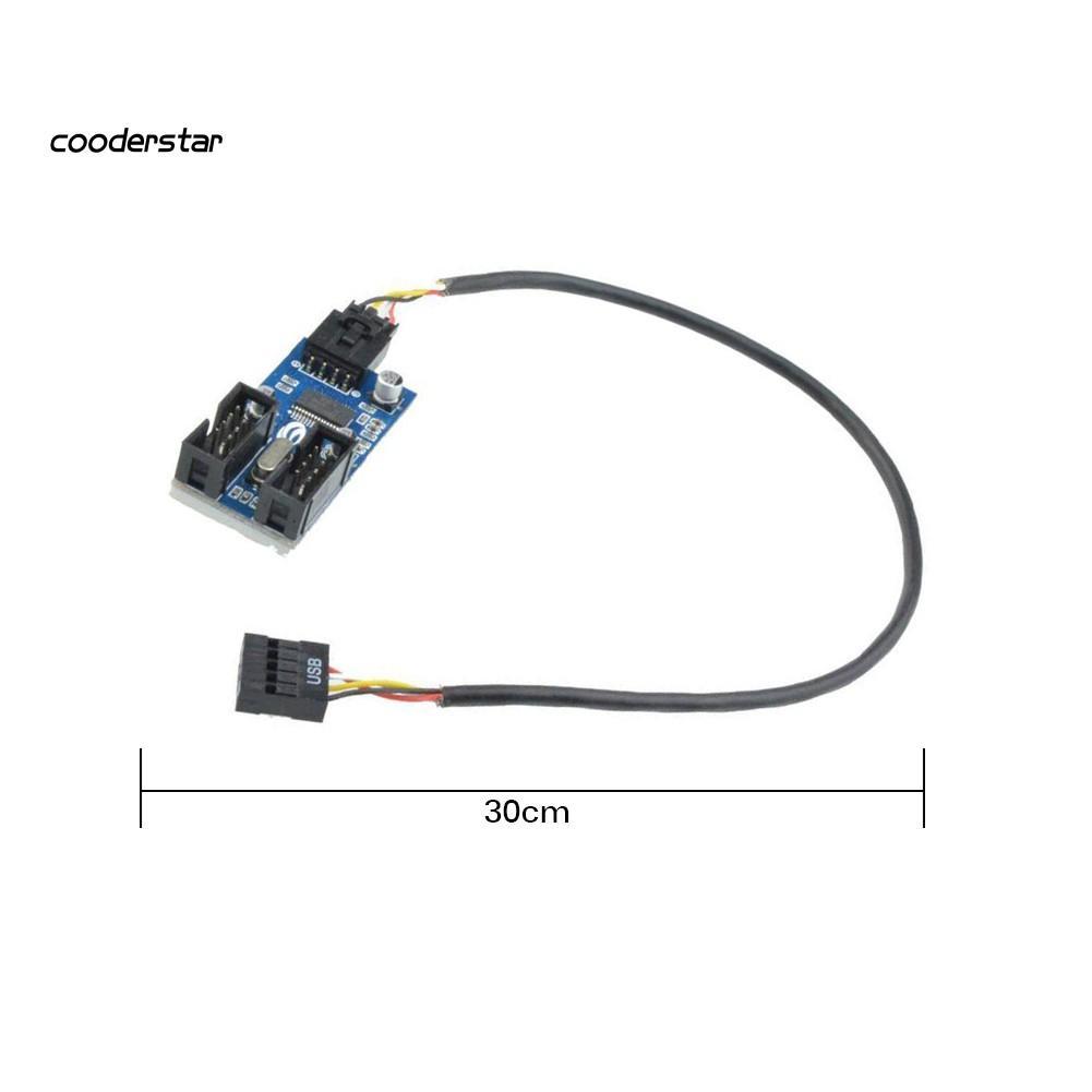 Dây Cáp Chia 2 Cổng Usb 9pin Tiện Dụng