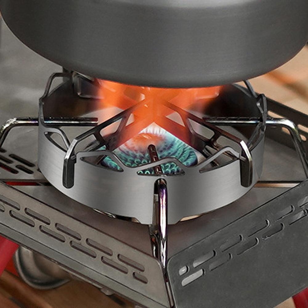 Giá Đỡ Bằng Thép Không Gỉ Chống Gió Cho Bếp Gas Ngoài Trời