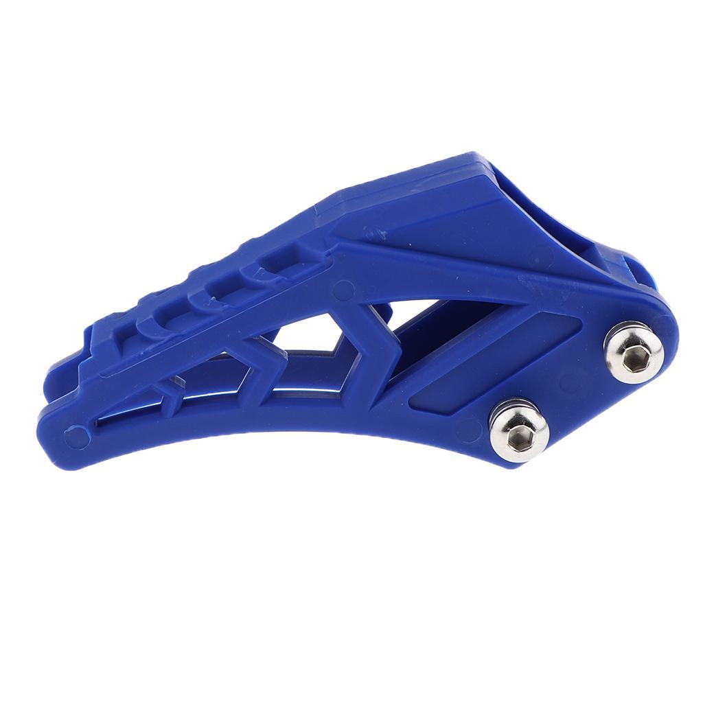 Motorcycle Tensioner Guard Chain Guide Protector Slider For 250 Blue
