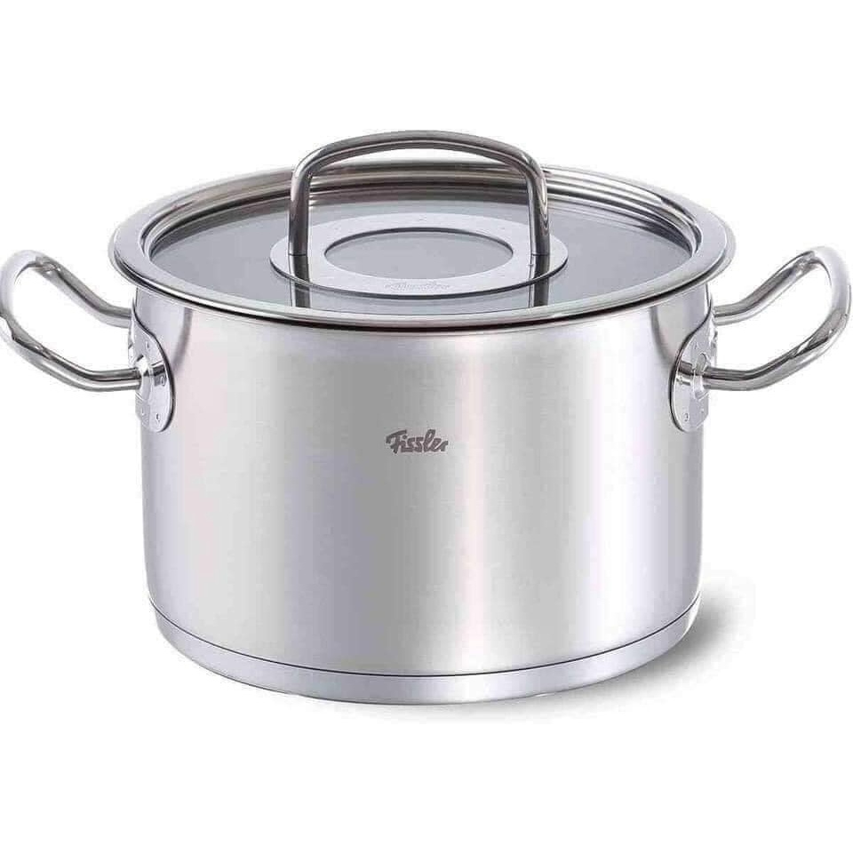 Bộ Nồi Fissler Profi Original, Set 6 Món FISSLER ORIGINAL PPROFI, Bộ Nồi Đức, Dùng Cho Mọi Loại Bếp, Kèm Xửng Hấp, Nhập Khẩu Đức, Hàng Chính Hãng